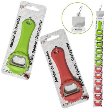 Imagem de Kit 12 abridor de garrafa aço inox reforçado boteco revenda - VGHOME