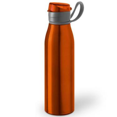 Imagem de Squeeze Alumínio 650 ml Capri TopGet, Laranja