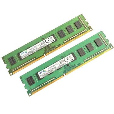 Imagem de Memória Ram De 4 Gb Samsung 1rx8 Pc3-12800u-11-12-a1 - Verde