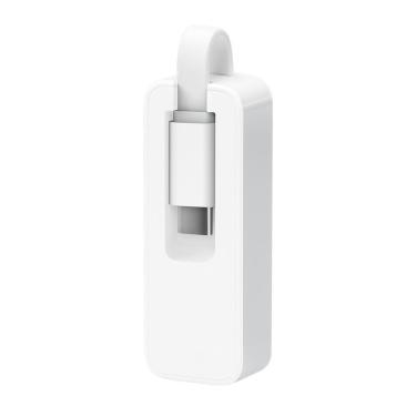Imagem de Adaptador de Rede USB-C para RJ45 Gigabit UE300C com Porta Ethernet Até 1000 Mbps e USB 3.0 TP-Link