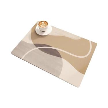 Imagem de Tapete De Secagem De Louça Super Absorvente Antiderrapante Moderno Min