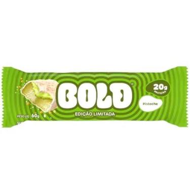 Imagem de Barra de Proteina Bold Bar 20G Sabor Pistache para Lanche e Pos Treino