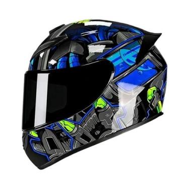 Imagem de Capacete Retro Unissex Para Motocicleta Certificado DOT, Capacete De S