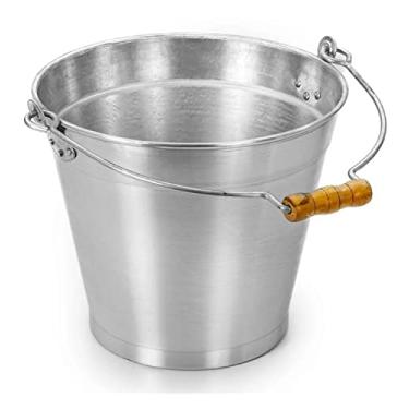 Imagem de Balde de Alumínio Reforçado Multiuso 11 litros Nr 28 - Arary