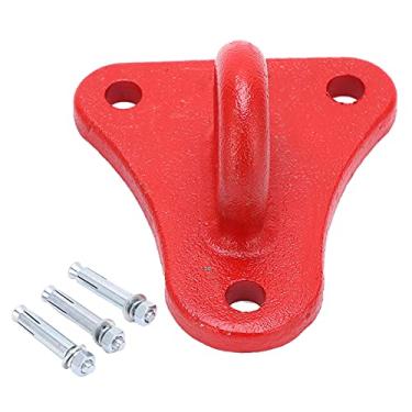 Imagem de Dispositivo de fixação de cordas de escape de treinamento de escalada, firme confiável 9mm de espessura de segurança parafusos de rocha suporte com parafuso de expansão para ponto fixo