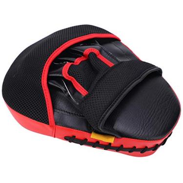 Imagem de VGEBY Palmilhas de boxe para mão com esponja de poliuretano, apoio de mão para treinamento com foco para boxe Taekwondo