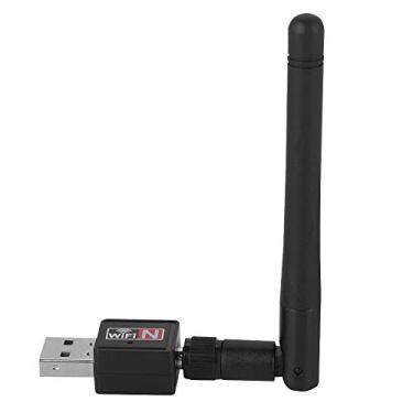 Imagem de Adaptador de rede USB2.0, Adaptador de placa WiFi de rede sem fio 2,4 Ghz 300 Mbps para 2000 / XP/Vista / 7/8 / 10 / Linux, suporte 802.11b/g/n