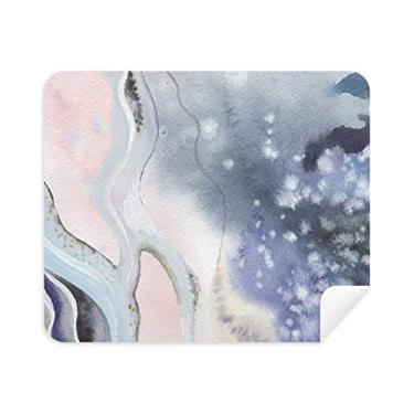 Imagem de Pano de limpeza de tela de telefone abstrato, sombreamento de tinta, 2 peças, tecido de camurça