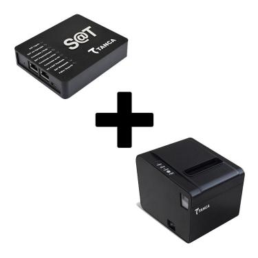 Imagem de KIT SAT Fiscal Tanca TS-1000 e Impressora Tanca TP-650 Guilhotina 3 Anos Garantia