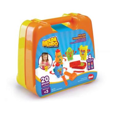 Imagem de Molda Mundo Massinha de Modelar Bonecos Divertidos- Dismat