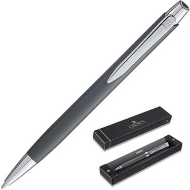 Imagem de crown Caneta Esferográfica, Berna, Esfera, Titanium, Modelo: TOPYL, Cor: Cinza