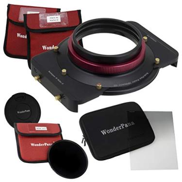 Imagem de Kit WonderPana FreeArc Essential ND1000 0.6SE - Suporte de filtro de núcleo, tampa da lente, 66 suportes, 0,6 Soft Edge Grad ND e 145mm ND1000 Filters para Sigma 20mm f/1.4 DG HSM Art Lens (Full Frame 35mm)