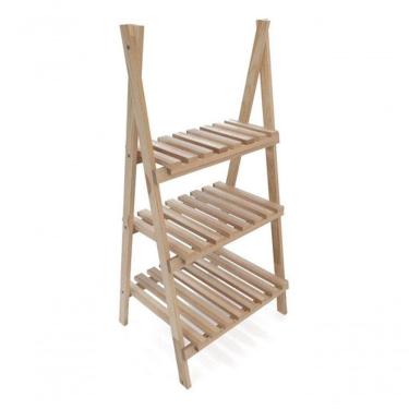 Imagem de  Armário Paneleiro Aberto De Chão 3 Prateleiras 