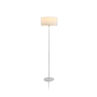 Imagem de Luminária Chão Cúpula Redonda Branca