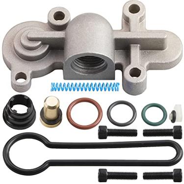 Imagem de Kit de mola azul 6.0 compatível com o kit de regulador de pressão de combustível Ford Blue Spring Kit 6.0 Powerstroke serve para 2003/2004/2005/2006/2007 F250/F350/ F450/ F550 Substitui 3C3Z-9T517-AG,3C3Z9T517AG, 3Z9T517AG G