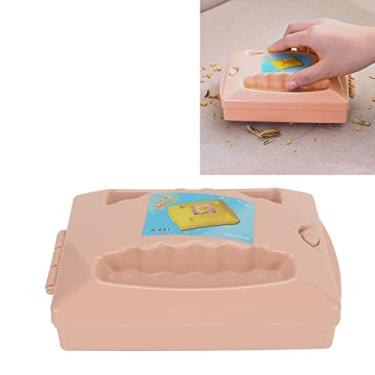 Imagem de Escova de detritos de carpete dupla, varredor de sofá de carpete rolo duplo remove detritos vassoura de mesa escova de limpeza para cama de mesa
