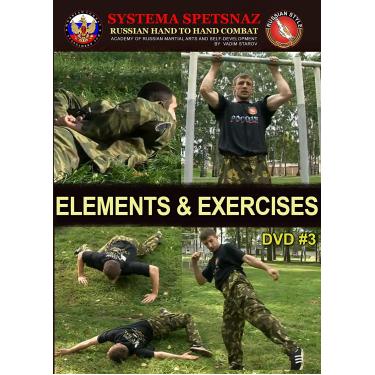 Imagem de Russian Martial Arts DVD #3: Elements and Exercises for Hand To Hand Combat Street Self-Defense Training by Systema Spetsnaz