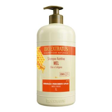 Imagem de Shampoo Mel Nutritivo Bio Extratus 1 Litro Termoprotetor C/ Chia E Col