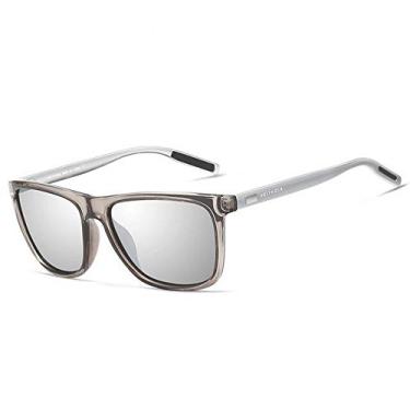 Imagem de Oculos de Sol Masculino Quadrado VEITHDIA com Proteção Uv400 Polarizados Anti-Reflexo 6108 (C6)