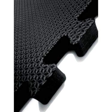Imagem de Tatame EVA Preto Conjunto com 4 Unidades 50cm x 50cm x 4cm