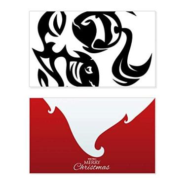 Imagem de Placa Constellation Peixes Zodíaco Feriado Feliz Natal Cartão de parabéns Mensagem de Natal