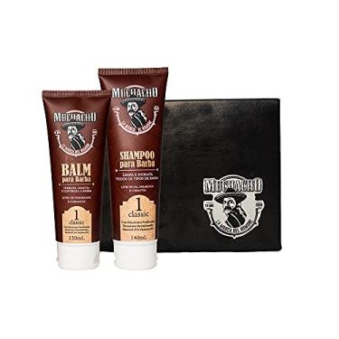 Imagem de Kit Shampoo para Barba + Balm para Barba - Muchacho Classic