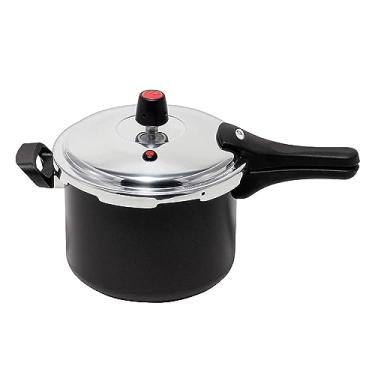 Imagem de Panela de Pressão Marcolar Antiaderente Fechamento Externo Cinza 4,5L