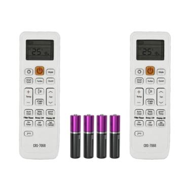 Imagem de Kit 2 Controle Remoto Compatível com Ar Condicionado Samsung Split Inverter