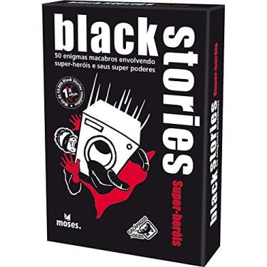 Imagem de Galápagos, Black Stories: Super-Heróis, Jogo de Enigmas para Amigos, + de 2 jogadores, 15 minutos por partida