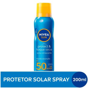Imagem de Protetor Solar Corporal Spray Nivea Sun Protect&Fresh FPS 50 200ml 200ml