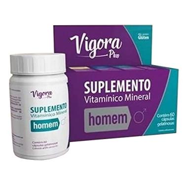 Imagem de Vigora Plus Homem Vitaminas e Minerais c/ 60 Cápsulas