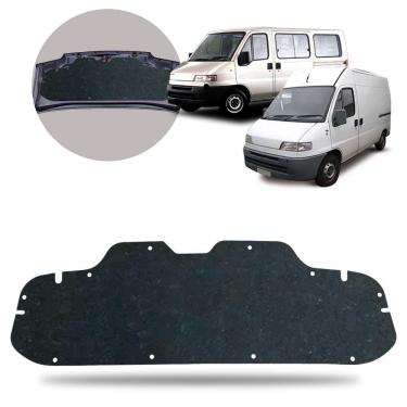 Imagem de Forro Capô Ducato 1998 a 2004 Manta Acústica Antirruído Isolante com Presilha Grud Gtc 5169
