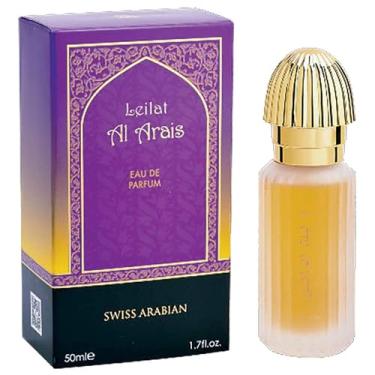 Imagem de Leilat Al Arais pela Swiss Arabian Eau De Parfum Spray de 1,7 onças por Homens