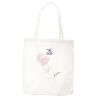 Imagem de Zerodeko bolsa de lona floral Bolsa de lona com flores Bolsa de lona para mulheres com flores bolsa de livro bolsa de praia bolsa feminina bolsas bolsa de lona feminina sacola