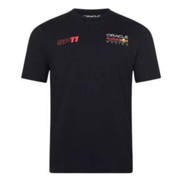 Imagem de Camiseta Red Bull Racing F1 Sergio Checo Perez SP11, Preto, GG