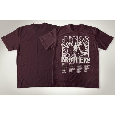 Imagem de Camiseta De Algodão Pop Power Jonas Brothers