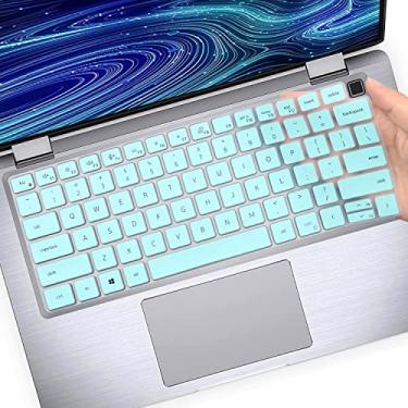 Imagem de Capa de teclado para Dell Latitude 35.6 cm 7450 7440 7430 7420 7410, Latitude 3440 5440 5430 5431 5420 35.6 cm, Latitude 7520 39.6 cm Latitude 9000 9510 95220 0 942 0 9430 Capa protetora de teclado -