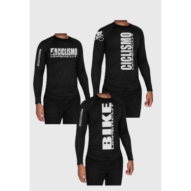 Imagem de Kit  Camiseta Térmica Uppercut Proteção Solar UV 50 c/3 peças-Masculino