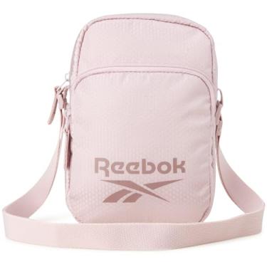 Imagem de Reebok Bolsa tiracolo feminina - bolsa de ombro, tamanho único, lilás cinza, Lilás cinza, One Size