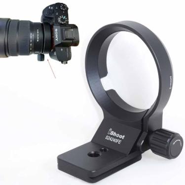 Imagem de Anel de suporte de tripé de suporte de colar de lente compatível com Sony E 10-18 mm F4 OSS (SEL1018), E PZ 18-105 mm F4 G OSS (SELP18105G), E 18-135 mm F3.5-5.6 OSS (SEL18135), FE 12-24 mm F4 G