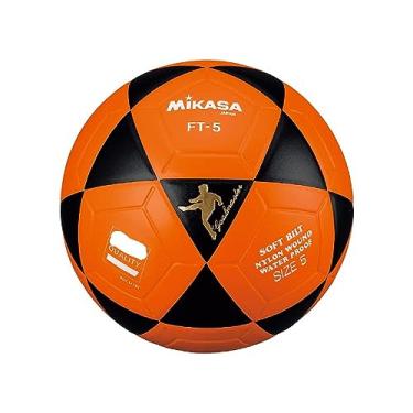 Imagem de Bola Futebol Mikasa Ft-5 Futvôlei - Preto+laranja - Único