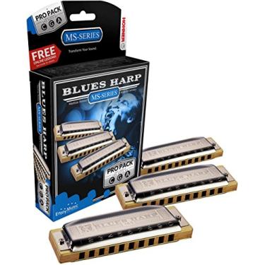 Imagem de Hohner 532 Blues Harp Pro Pack - MS-Series Gaitas
