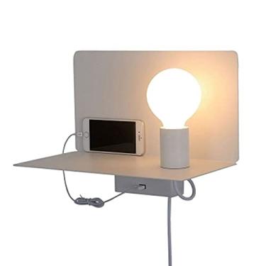 Imagem de Arandela Ele Bella Iluminação Ele Branco 35 Cm X 19.5 Cm X 26 Cm