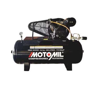Imagem de Compressor Ar Sem Motor CMAV Gasolina 20 Pés 200l MOTOMIL