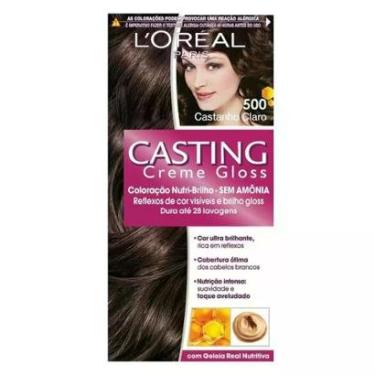 Imagem de Coloração Casting 500 Castanho Claro Loreal-Unissex
