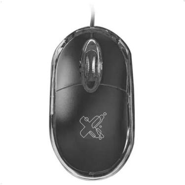 Imagem de Mouse Classic Essential Preto Maxprint, 1000DPI