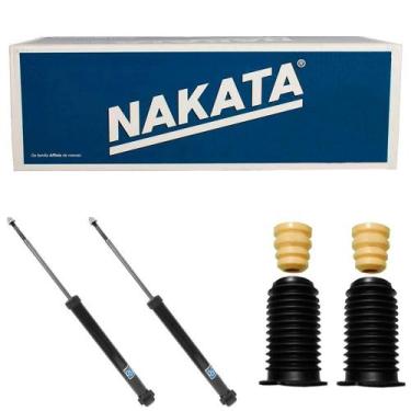 Imagem de 2 Amortecedor Traseiro Hyundai HB20 2019 a 2021 Nakata e Kit