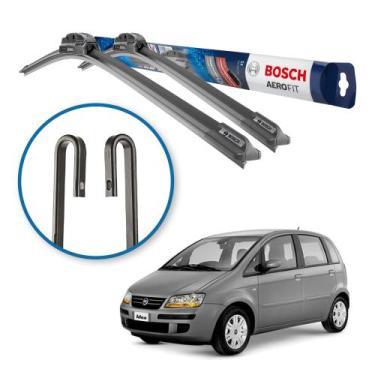 Imagem de Palheta Limpador Parabrisa Fiat Uno Palio Toro UnoMille Bosch Aerofit,