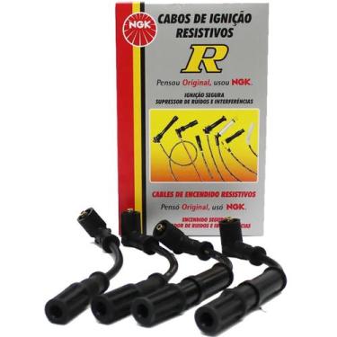 Imagem de Jogo Cabo Vela Ignição Fiat Siena 1.6 97 A 99 Ngk