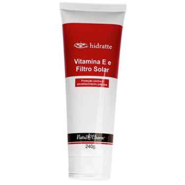 Imagem de Hidratante Vitamina E e Filtro Solar 240g Natu Charm, 1